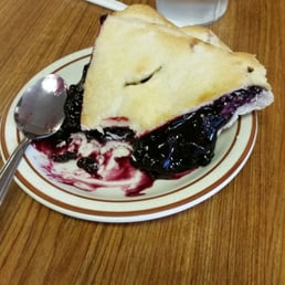 Homemade Blueberry Pie