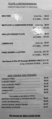 Menu photo 2 Quartermaster Store New Orleans, LA