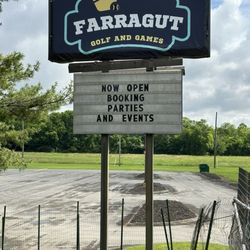 Farragut Golf and Games - Farragut Gold and Games in front of Farragut High School off Kingston Pike.