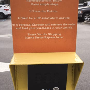 Harris Teeter - This is the drive up curbside mechanism.  Press the button, someone answers, you provide your name.... - Beer, Wine & Spirits Near Me - Summerville, South Carolina