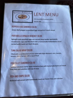 Menu photo 4 Brookfield Breakfast Brookfield, IL