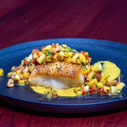 The Encore Lakeside Grill & Sky Bar - The Encore Sea Bass