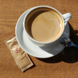 Matute - Coffee in the sun (blurry because in the sun :) )