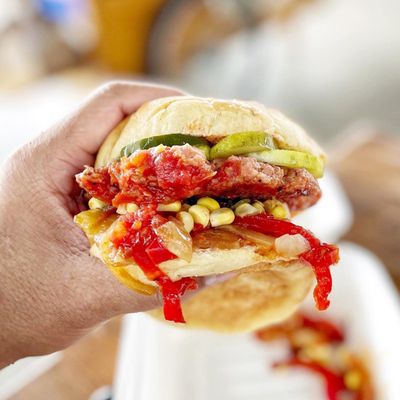 Cider Barn Taproom at Carlson Orchards by null