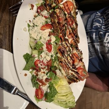 Cooper’s Hawk Winery & Restaurant - Caprese Flatbread with Chopped Wedge Salad GF - New American Near Me - Springfield, Illinois