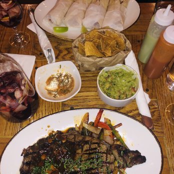 La Cevicheria by de Mole - Ribeye with Veggies Chicken & Mahi Mahi Fish Taco (2) - Mexican Near Me - Astoria, New York La Cevicheria by de Mole - Ribeye with Veggies Chicken & Mahi Mahi Fish Taco (2) - Mexican Near Me - Astoria, New York