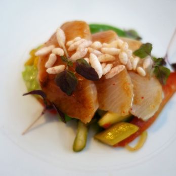 Bidlabu - Bidlabu 05/27/19: Mackerel, Vegetables, Sesame, Jalapeno, Puffed Rice - Bistros Near Me - Frankfurt, HE Bidlabu - Bidlabu 05/27/19: Mackerel, Vegetables, Sesame, Jalapeno, Puffed Rice - Bistros Near Me - Frankfurt, HE