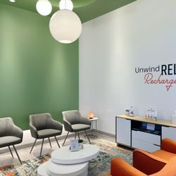 Elements Massage - Unwind, relax and recharge in our clean, quiet and cozy waiting area.