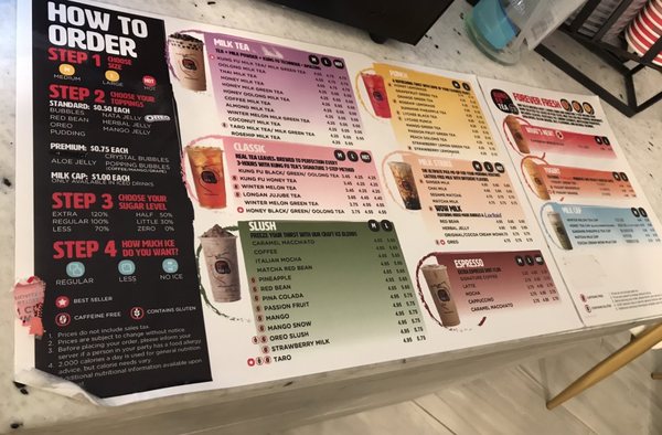 Menu photo 3 Kung Fu Tea Grand Rapids, MI