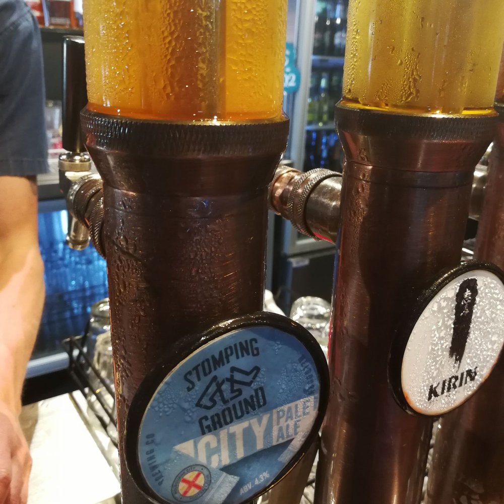 This pub serves Melbourne City's very own lager. Disappointing I know, but don't judge too harshly. This pub serves Melbourne City's very own lager. Disappointing I know, but don't judge too harshly.