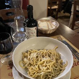 pasta and wine pasta and wine