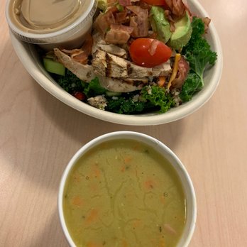 Working Girls' Cafe - California Cobb Bowl and Split Pea with Ham soup - Sandwiches Near Me - San Francisco, California Working Girls' Cafe - California Cobb Bowl and Split Pea with Ham soup - Sandwiches Near Me - San Francisco, California