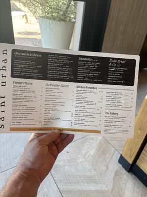 Menu photo 1 Saint Urban Scottsdale, AZ