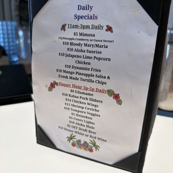 Aloha Vibes - Daily specials - Cocktail Bars Near Me - Kailua-Kona, Hawaii