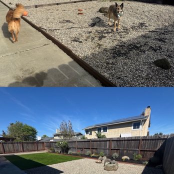 Legacy Landscape CA - Top: before Bottom: after - Masonry/Concrete Near Me - Richmond, California
