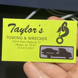 Taylors Towing and Wrecker
