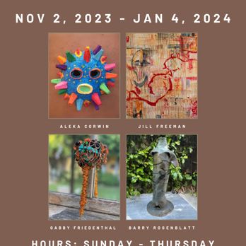7811 Gallery - Natural Textures Exhibit Poster: Nov 2 - Jan 4 - Art Galleries Near Me - Los Angeles, California