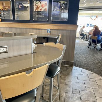 Culver's - Cool bar seating with outlets - Burgers Near Me - Terre Haute, Indiana
