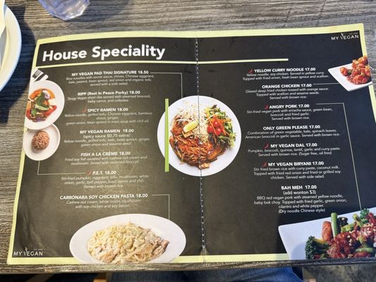 Menu photo 4 My Vegan Pasadena, CA