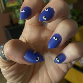 TikTok Nails - Evil Eye Nails - Nail Salons Near Me - Carmichael, California