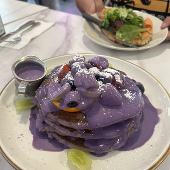 The Hangout - Ube Pancakes - Breakfast & Brunch Near Me - Walnut Creek, California The Hangout - Ube Pancakes - Breakfast & Brunch Near Me - Walnut Creek, California