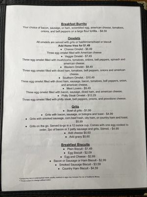 Menu photo 4 Gramma’s Sumter, SC