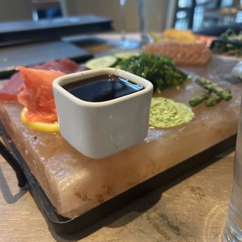 Salt on Mass - Sashimi salt block - Seafood Near Me - Indianapolis, Indiana Salt on Mass - Sashimi salt block - Seafood Near Me - Indianapolis, Indiana