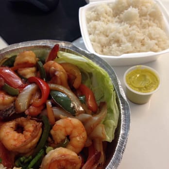 Mi Ranchito 2 - Great Camarones saltado! Very juicy with big veggies! - Peruvian Near Me - Stamford, Connecticut