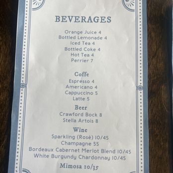 Cafe Parisian - Drink Menu - Breakfast & Brunch Near Me - El Paso, Texas Cafe Parisian - Drink Menu - Breakfast & Brunch Near Me - El Paso, Texas