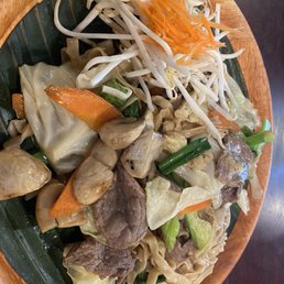 Thai chow mein beef Thai chow mein beef
