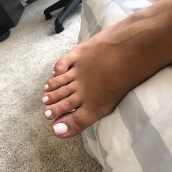 Aphrodite Nail Clifton - This is my pedicure after one week! - Nail Salons Near Me - Clifton, New Jersey