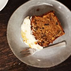 Café Penché - Carrot cake (juin 2020) Bon goût mais texture un peu sèche