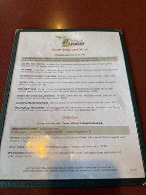 Menu photo 4 Michigan on Main Frankenmuth, MI Menu photo 4 Michigan on Main Frankenmuth, MI