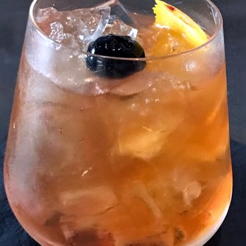 Herringbone Waikiki - HH Old Fashioned w/ real Luxardo cherries.  $7 (Aug 2017) - Seafood Near Me - Honolulu, Hawaii