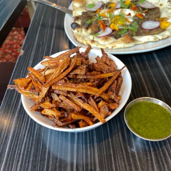 Bhuna - Lotus Root Fries - Indian Near Me - Portland, Oregon