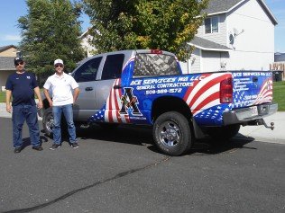 Slide of Ace Services