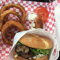 Atomic Mushroom Burger