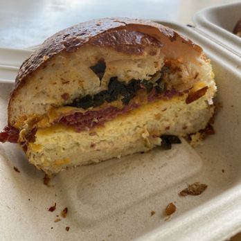 The Local General Store - Breakfast Sandwich $12 - Butcher Near Me - Honolulu, Hawaii