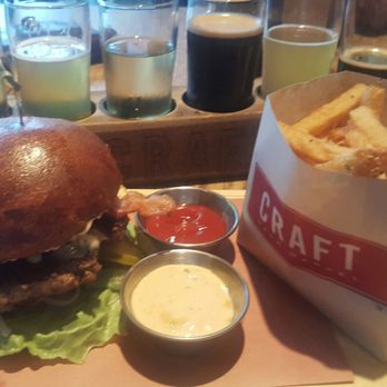 CRAFT - Best burgers in Olympic Village - Beer Bar Near Me - Vancouver, British Columbia