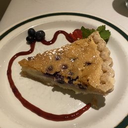 Blueberry Buttermilk Pie