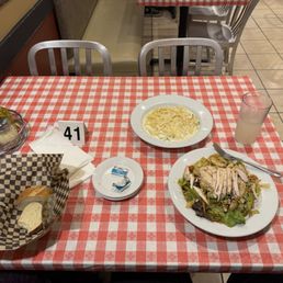 Thai Chicken Salad Alfredo Bread Basket Thai Chicken Salad Alfredo Bread Basket