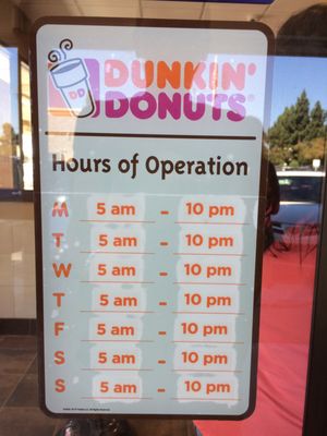 Menu photo 8 Dunkin' Fremont, CA