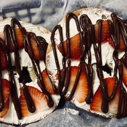 Canaveral Ice Cream and Coffee - Lunar Liftoff Bagel