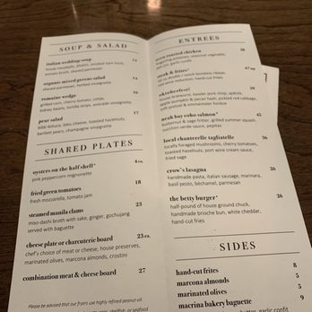 Betty - Menu - New American Near Me - Seattle, Washington Betty - Menu - New American Near Me - Seattle, Washington
