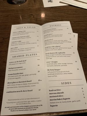 Menu photo 1 Betty Seattle, WA Menu photo 1 Betty Seattle, WA