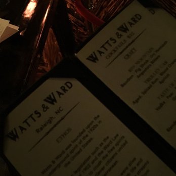 Watts & Ward - Speakeasies Near Me - Raleigh, North Carolina Watts & Ward - Speakeasies Near Me - Raleigh, North Carolina
