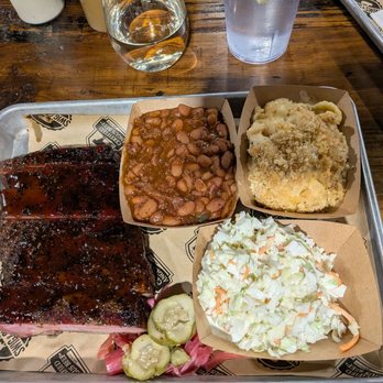Swig & Swine - 1/2 Rack of Pork Ribs with sides Coleslaw, Baked Beans & Mac and Cheese - Whiskey Bars Near Me - Myrtle Beach, South Carolina Swig & Swine - 1/2 Rack of Pork Ribs with sides Coleslaw, Baked Beans & Mac and Cheese - Whiskey Bars Near Me - Myrtle Beach, South Carolina