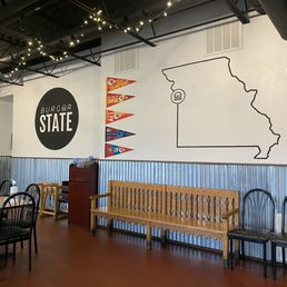 Inside the restaurant