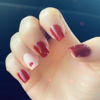 Elegant Nails - Valentine day design - Nail Salons Near Me - Anaheim, California Elegant Nails - Valentine day design - Nail Salons Near Me - Anaheim, California