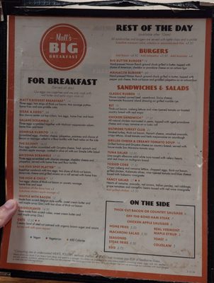 Matt's Big Breakfast by null